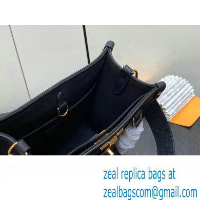 Louis Vuitton Grained calf leather Lock  &  Go Bag M22311 Black 2023